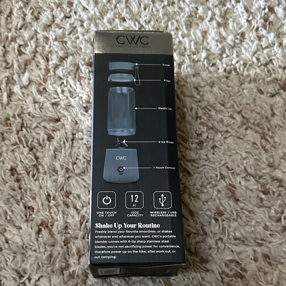 CWC Portable Blender - Gray - Picture 2 of 5